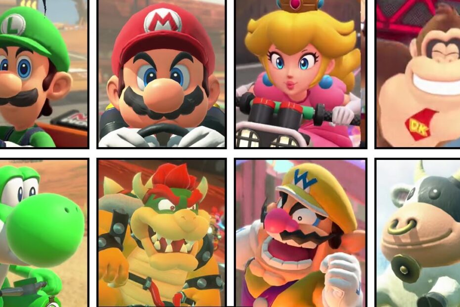 Mario Kart World Character Roster