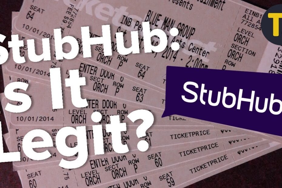 Stubhub Legit