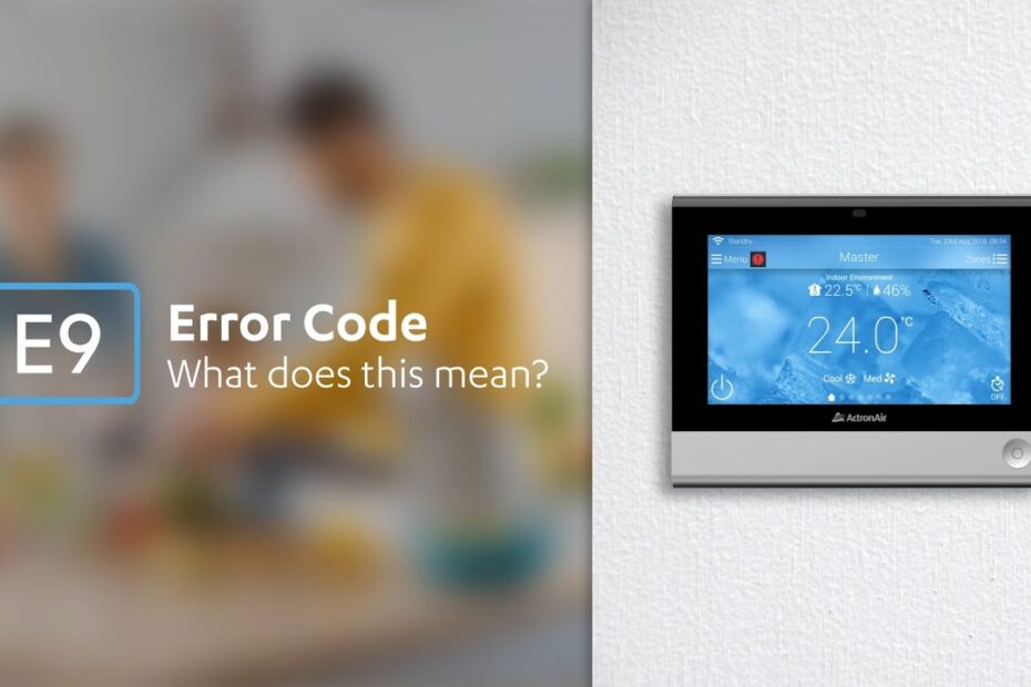 Actron Air E9 Error