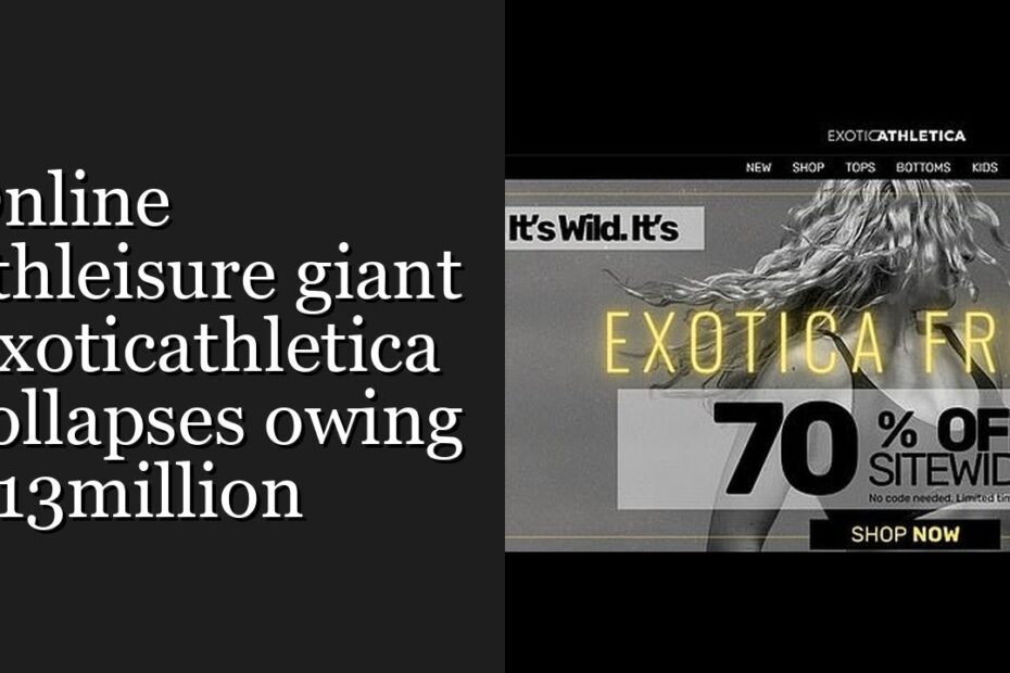 Aussie Activewear Brand Collapses