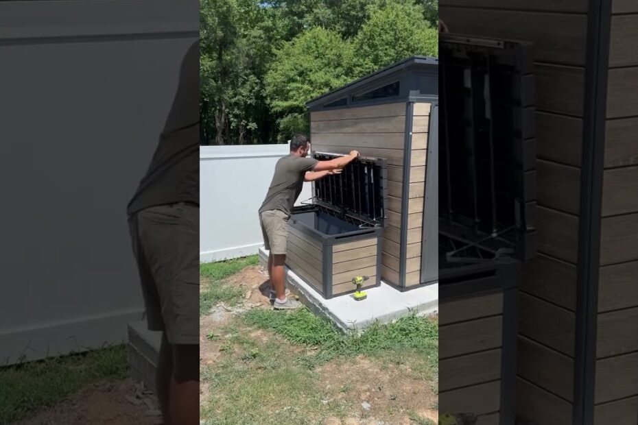 Backyard shed