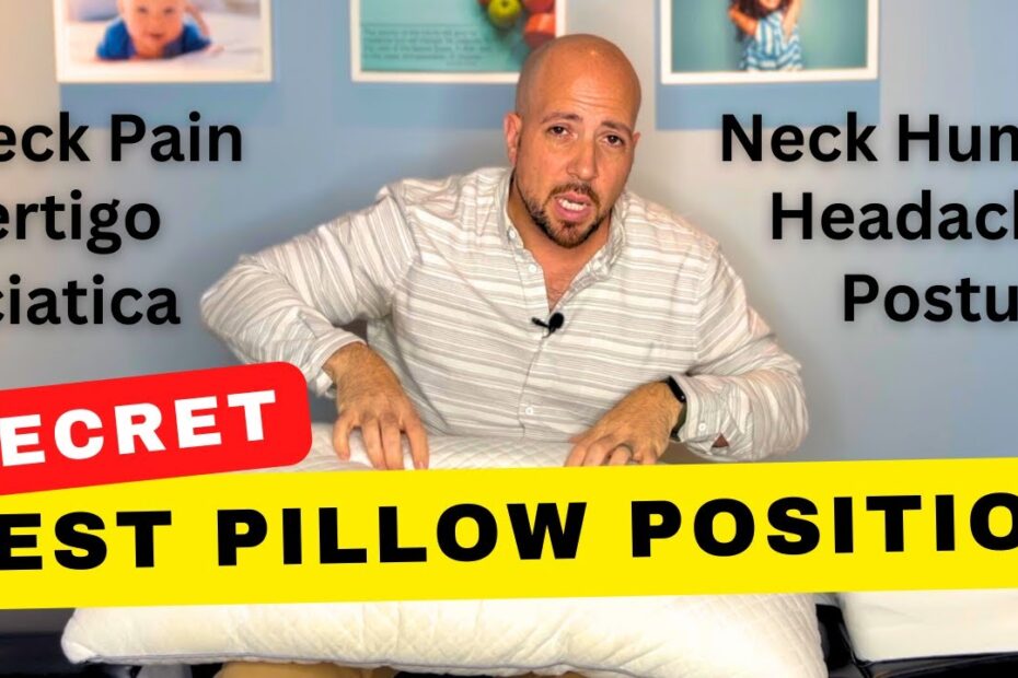 Best pillow for neck and shoulder pain