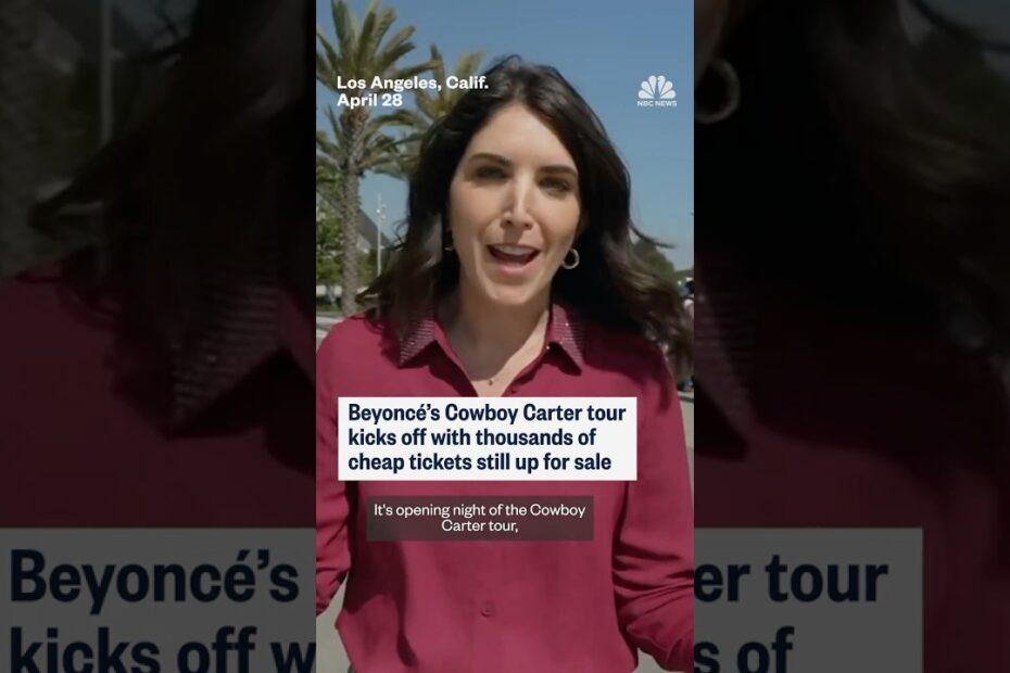 Beyonce cowboy carter ticket prices