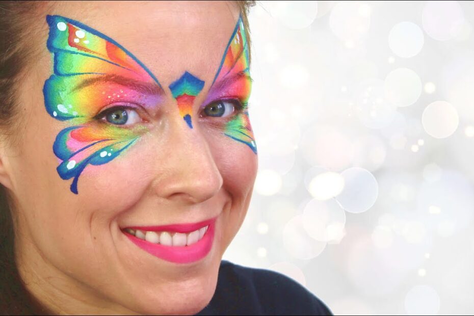 Butterfly face paint