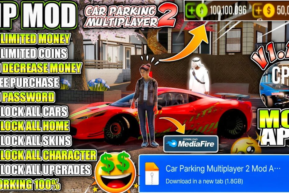 Car parking multiplayer 2 mod apk