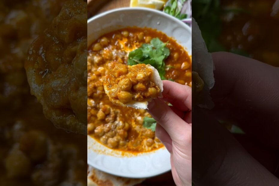 Chickpea curry recipe