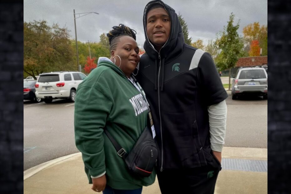 Derrick harmon mom life support