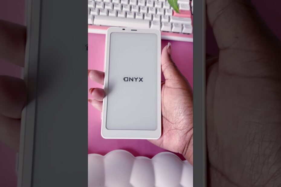 E ink smartphone