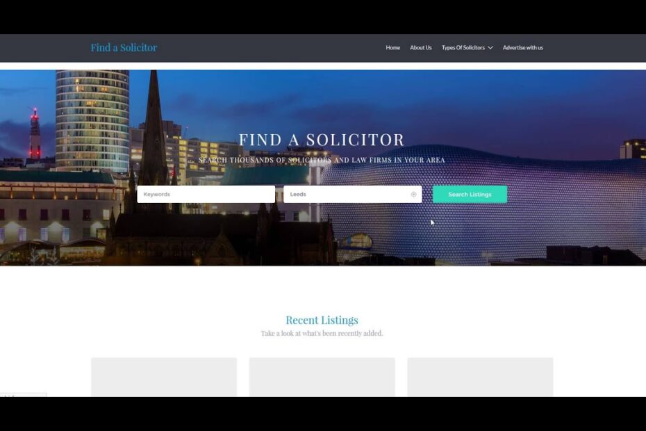 Find a solicitor