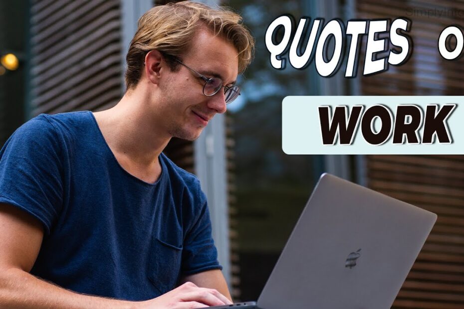 Funny quotes about work