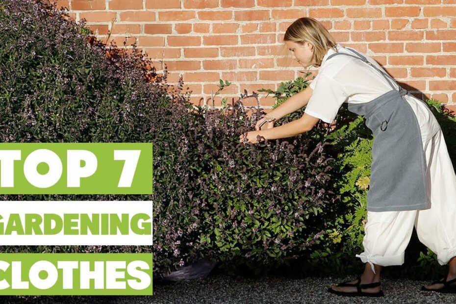 Gardening clothes