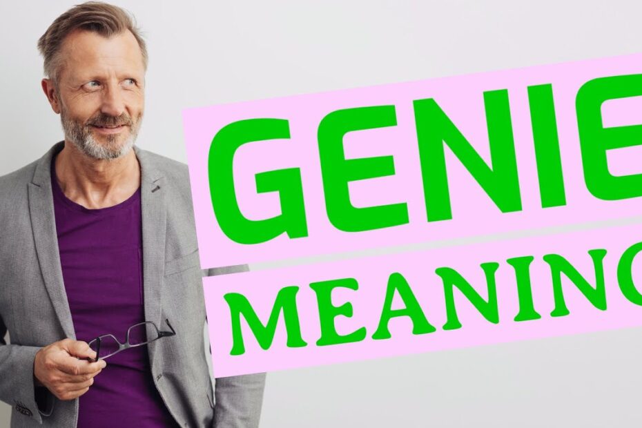 Genie meaning