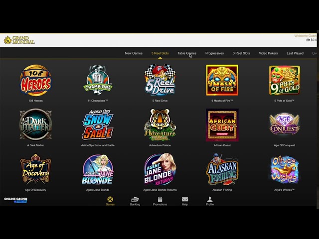 Grand mondial casino review