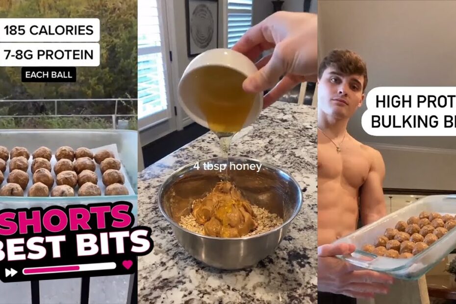 Homemade protein balls