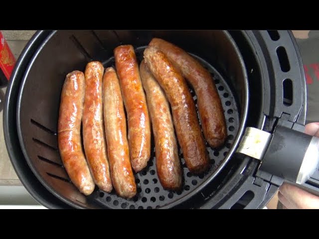 How Long To Cook Sausages In Air Fryer