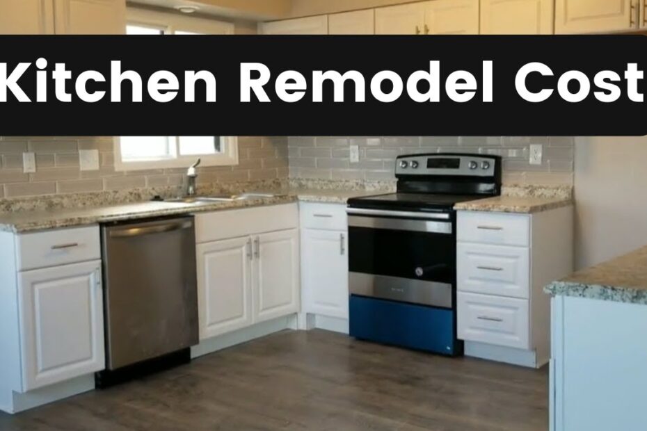 How much does it cost to remodel a kitchen