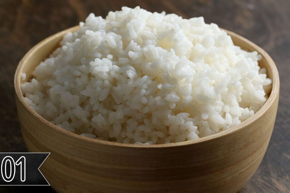 How to cook perfect rice