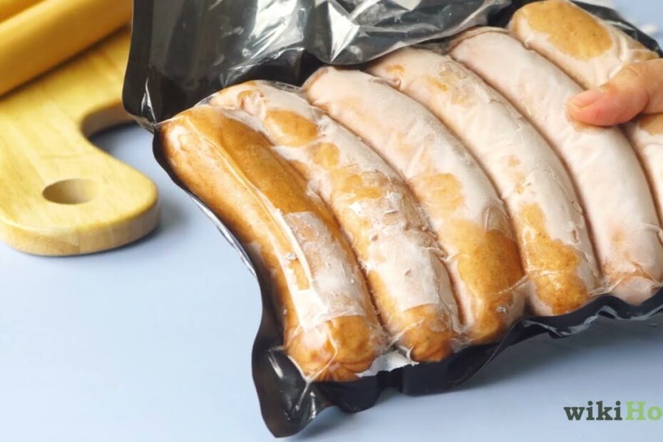 How to defrost sausage quickly