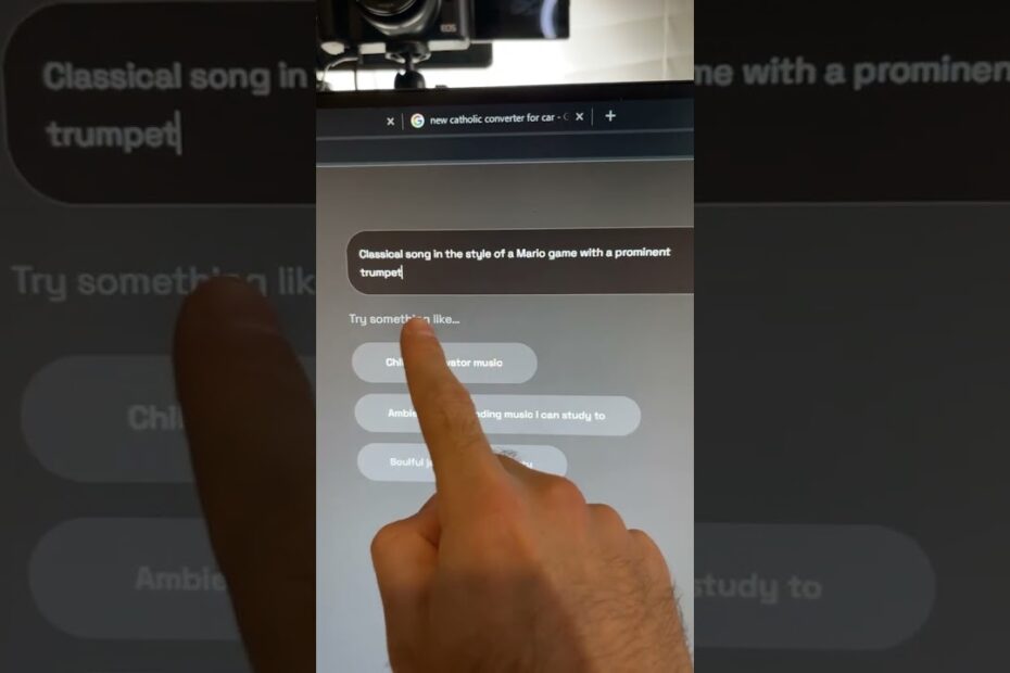How to make ai sing my favorite song