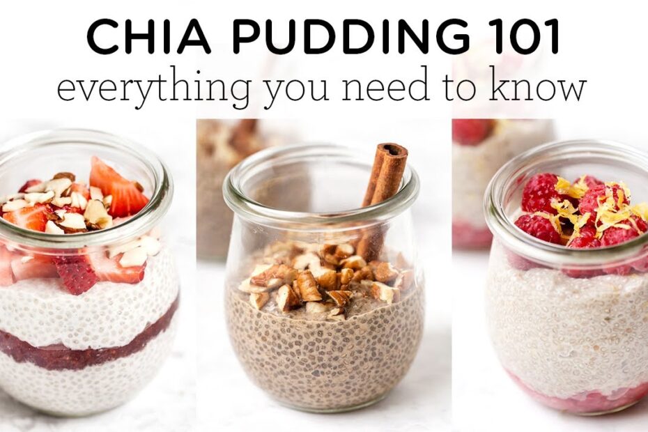 How to make chia seed pudding