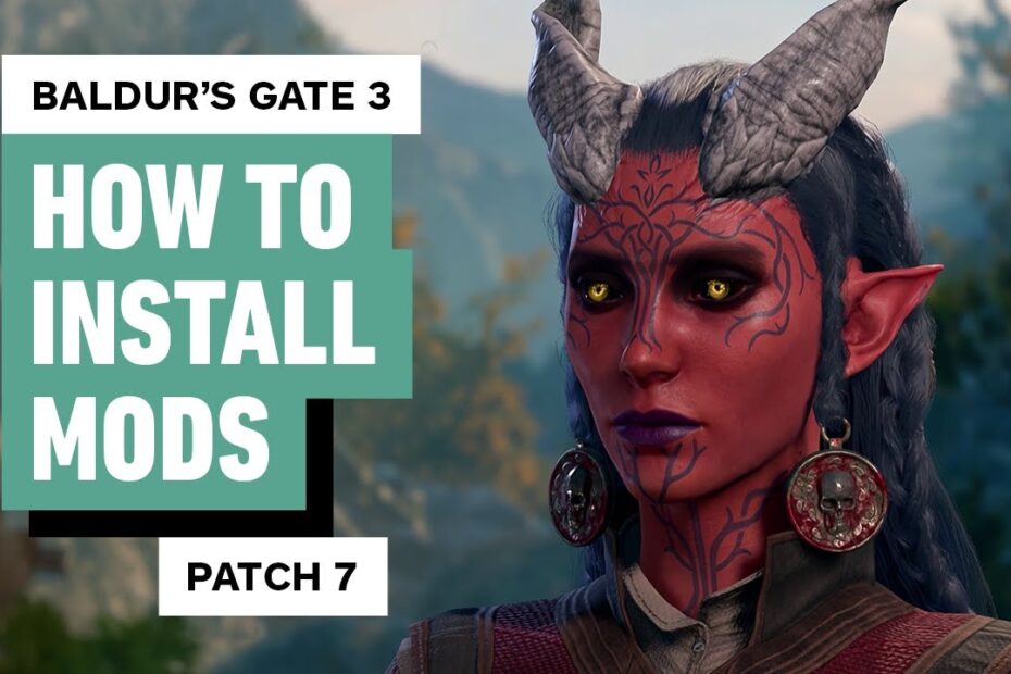 How to mod bg3