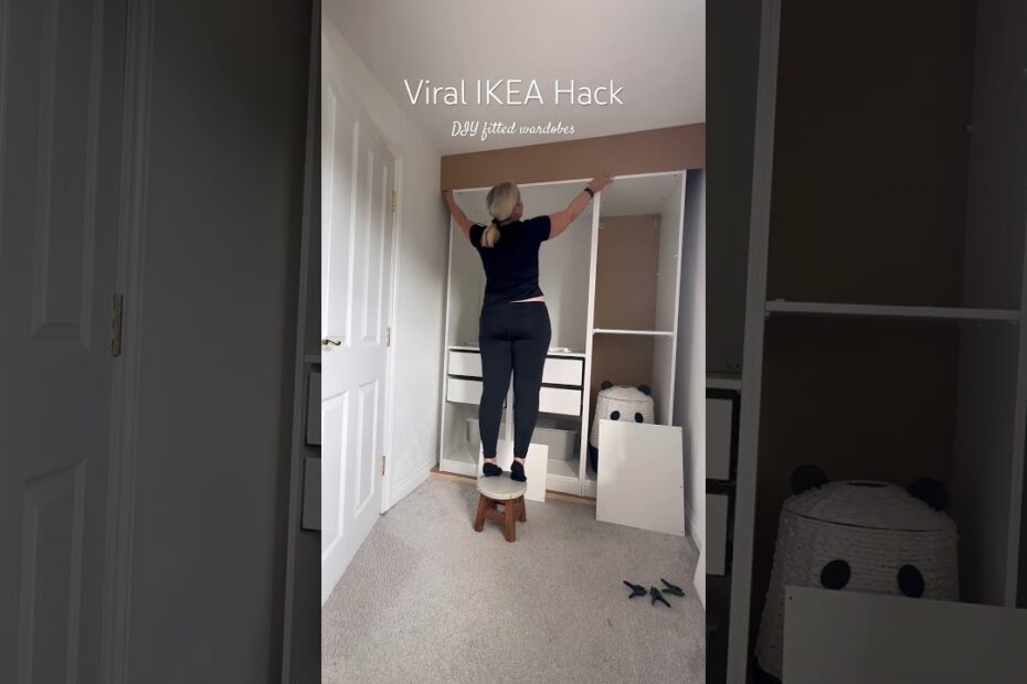 Ikea wardrobe hack