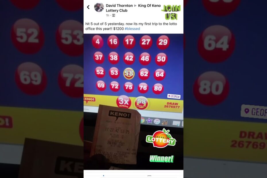 Keno Result Today