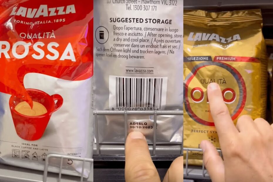 Lavazza coffee beans