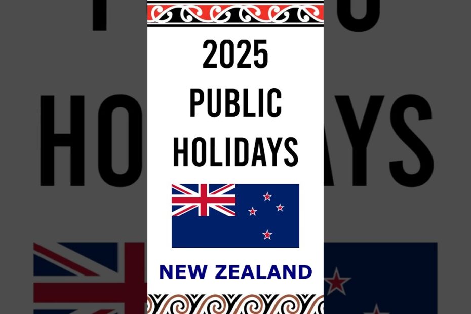 New Zealand Public Holidays 2025