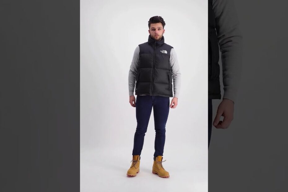 North face puffer vest