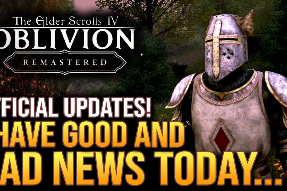 Oblivion remaster update