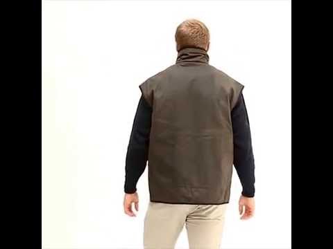 Oil Skin Vest