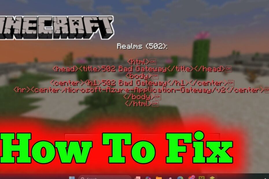 Realms Error 502