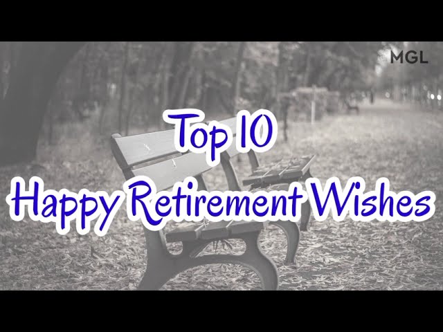 Retirement sayings