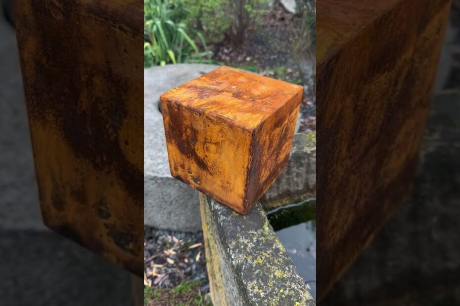 Rustic garden art shop