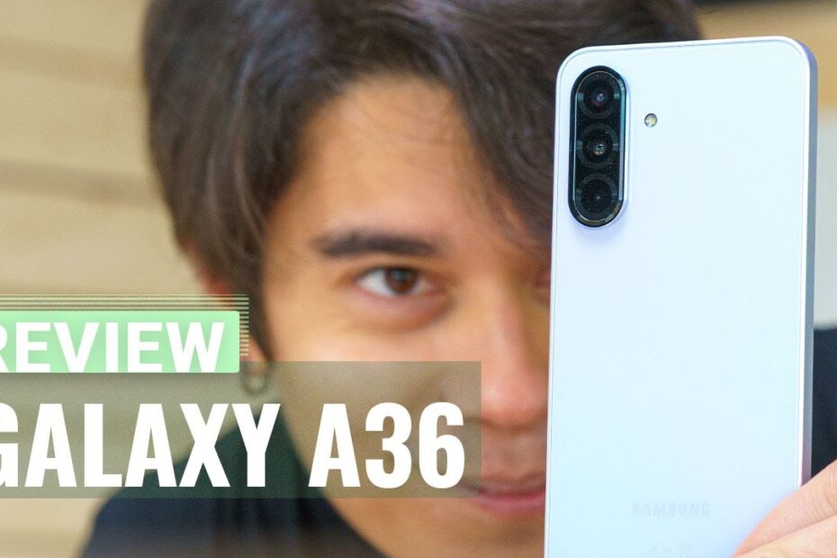 Samsung galaxy a36 5g sim free smartphone w/ 8gb ram & 256gb storage