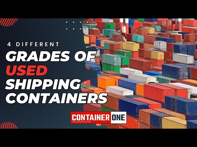 Second hand shipping containers for sale