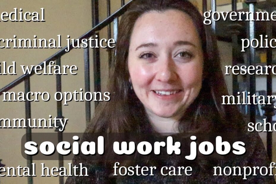 Social work vacancies