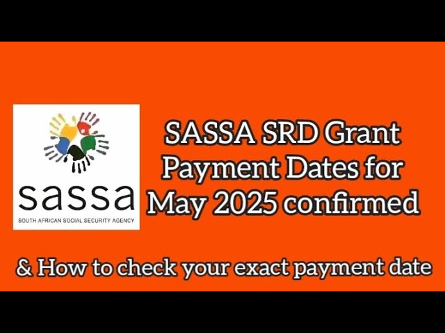 Srd Sassa Gov Za Payment Dates