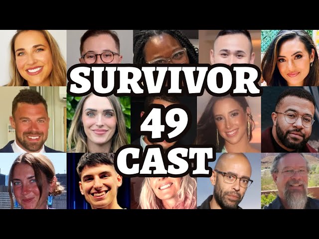 Survivor 49 Cast