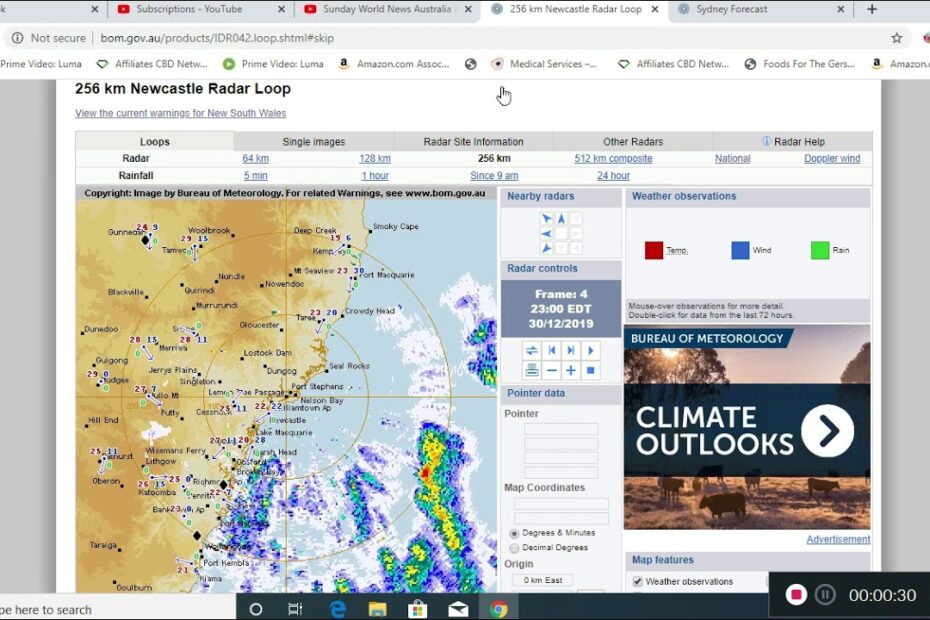 Sydney Rain Radar