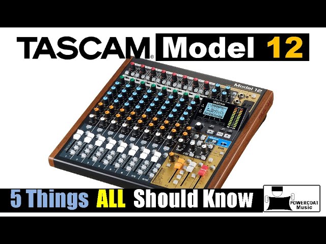 Tascam Model 12