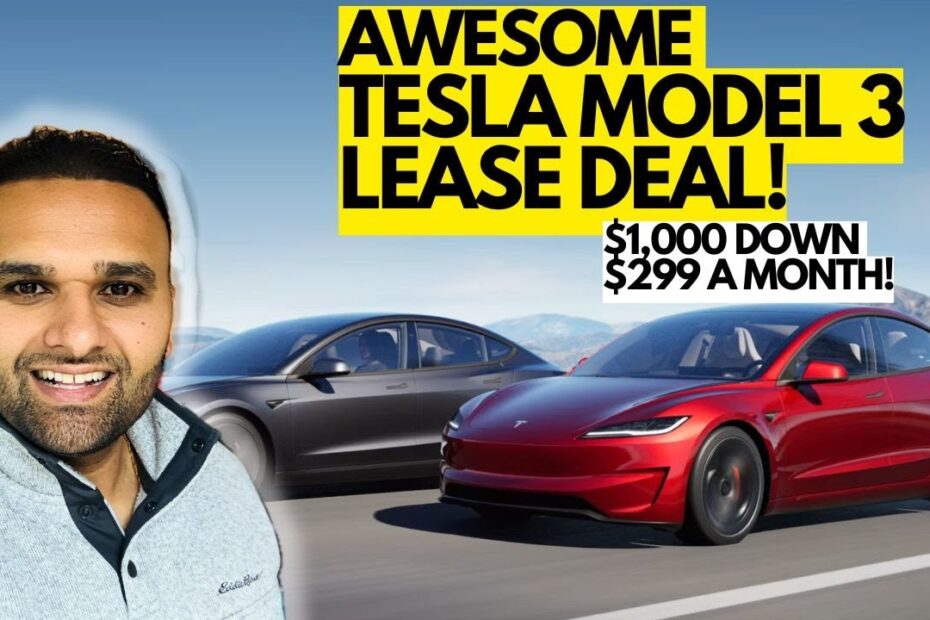 Tesla model 3 lease deal