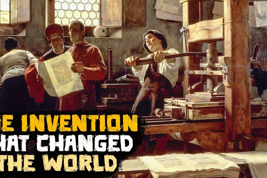 The german inventor of the movable-type printing press was
