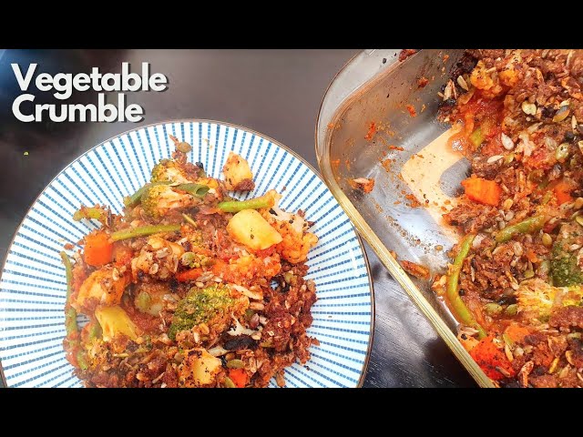 Vegetable crumble