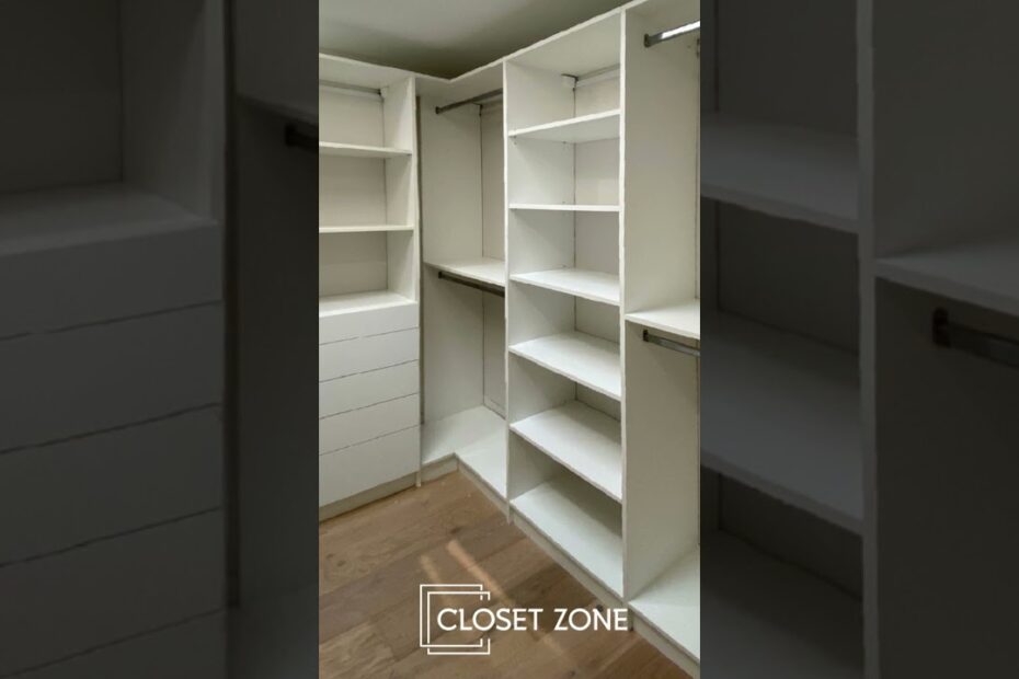 Walk in closet design