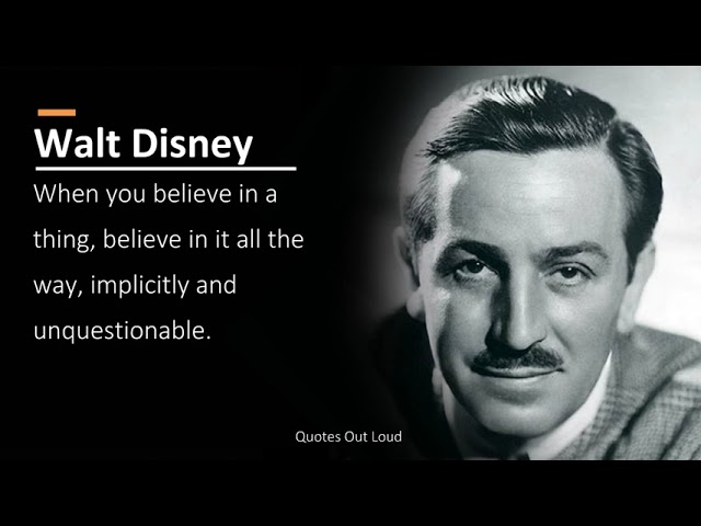Walt disney quotes