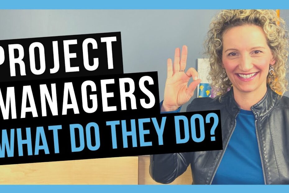 What does a project manager do