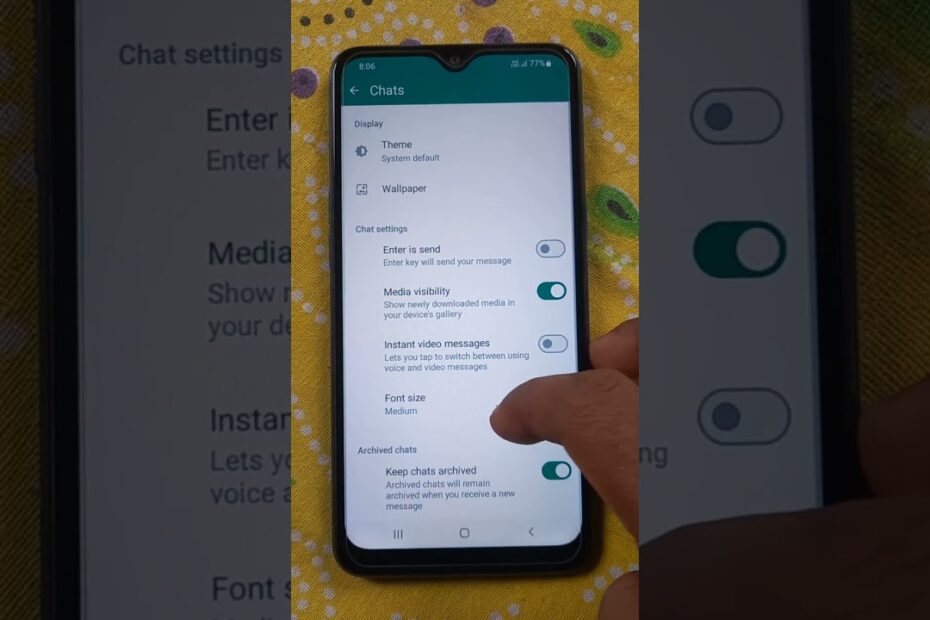 Whatsapp update
