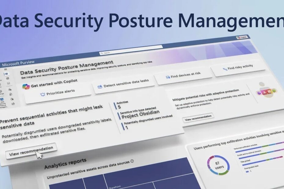Data security posture management